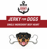 Jerky for Dogs Single Ingredient Dehydrated Beef Heart